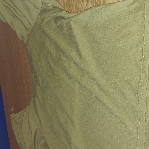 SO Large Women's Moss Green Knit Top - Picture 3 of 3